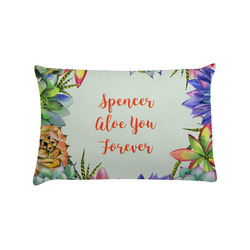 Succulents Pillow Case - Standard (Personalized)