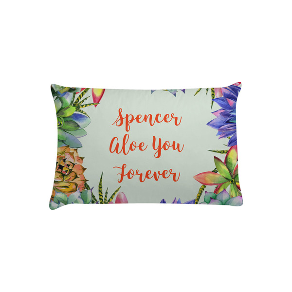 Custom Succulents Pillow Case - Toddler (Personalized)