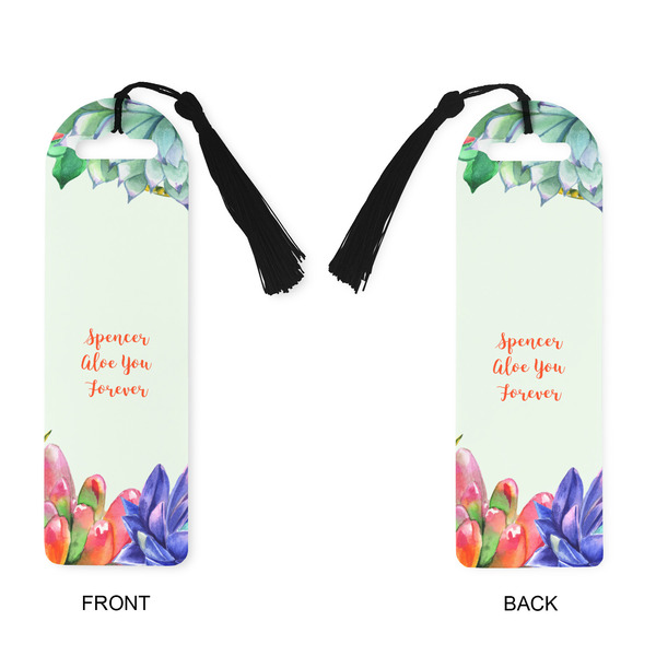 Succulents Plastic Bookmarks - Approval