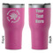 Succulents RTIC Tumbler - Magenta - Double Sided - Front & Back