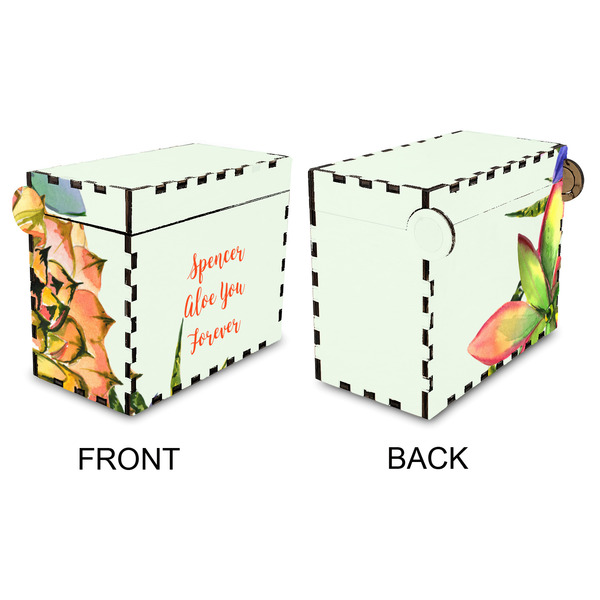 Succulents Recipe Box - Full Color - Approval