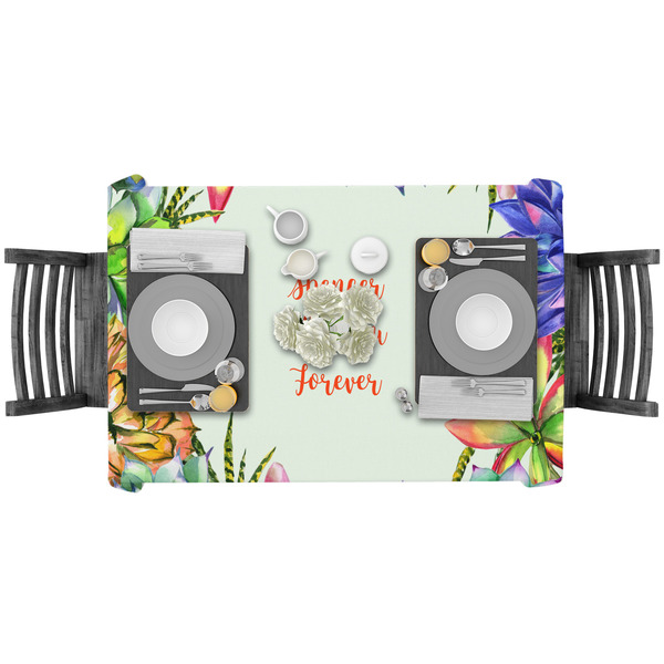 Succulents Rectangular Tablecloths - LIFESTYLE