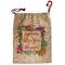 Succulents Santa Sack - Front (Personalized)