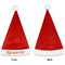Succulents Santa Hats - Front and Back (Single Print) APPROVAL
