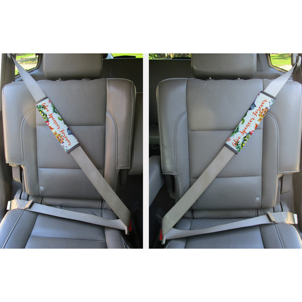 Succulents Seat Belt Covers (Set of 2 - In the Car)