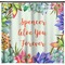 Succulents Shower Curtain (Personalized) (Non-Approval)