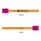 Succulents Silicone Brushes - Purple - APPROVAL
