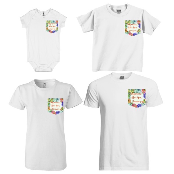 Succulents Sized Pockets on Various Products