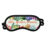 Succulents Sleeping Eye Mask - Small (Personalized)