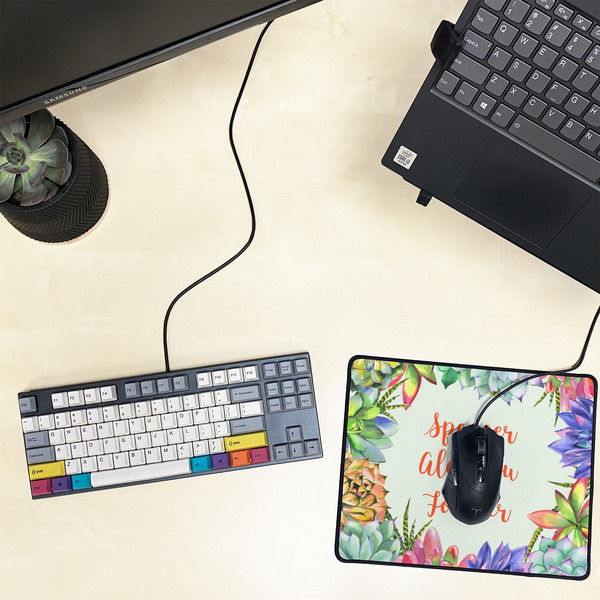 Succulents Small Gaming Mats - LIFESTYLE