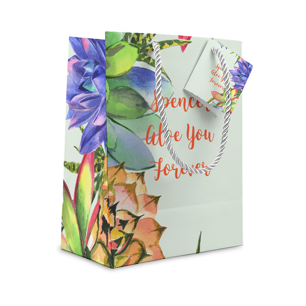 Custom Succulents Gift Bag (Personalized)