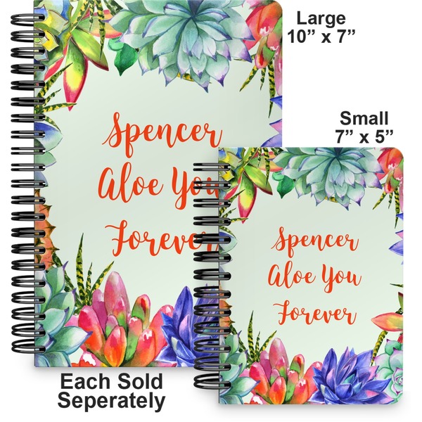 Succulents Spiral Journal - Comparison