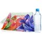 Succulents Sports Towel Folded with Water Bottle