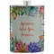Succulents Stainless Steel Flask (Personalized)