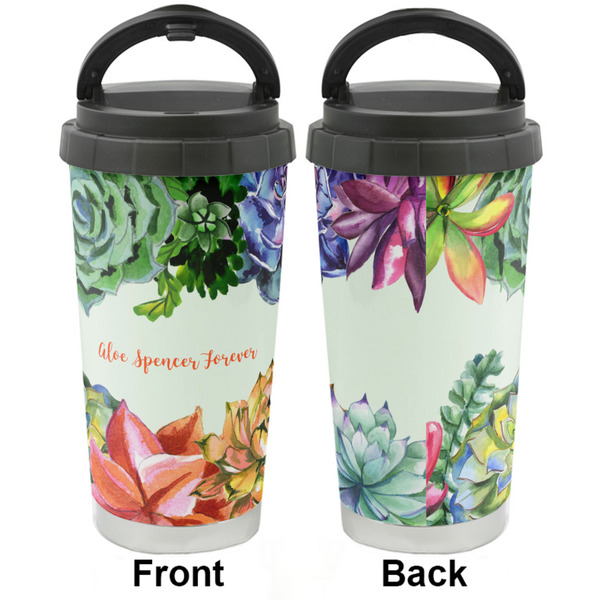 Succulents Stainless Steel Travel Cup - Apvl