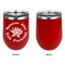 Succulents Stainless Wine Tumblers - Red - Single Sided - Approval