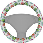 Succulents Steering Wheel Cover