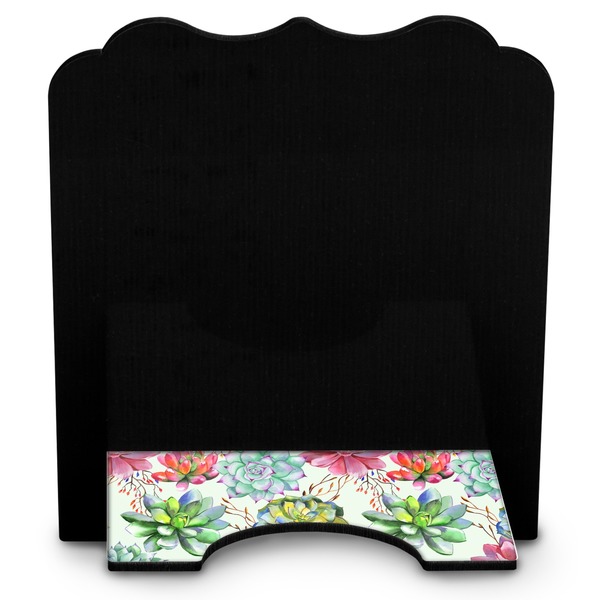 Succulents Stylized Tablet Stand - Back