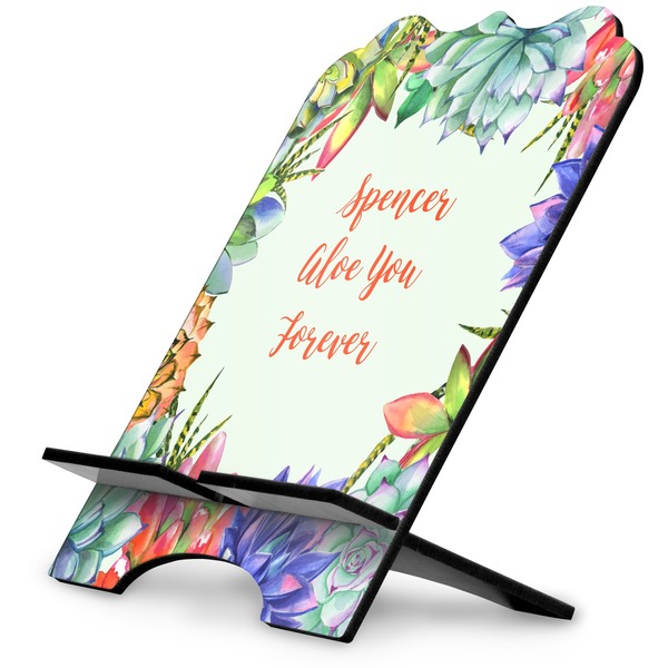 Custom Succulents Stylized Tablet Stand (Personalized)