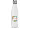 Succulents Water Bottle - 17 oz. - Stainless Steel - Full Color Printing (Personalized)