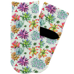 Succulents Toddler Ankle Socks