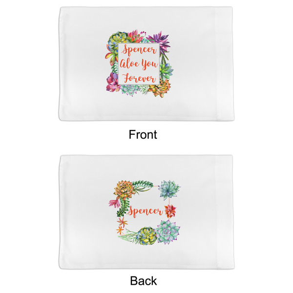 Succulents Toddler Pillow Case - APPROVAL (partial print)