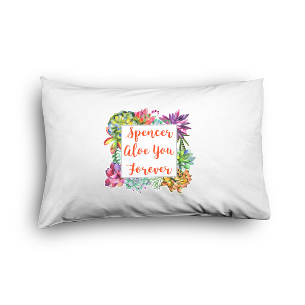 Custom Succulents Pillow Case - Toddler - Graphic (Personalized)