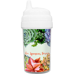 Succulents Toddler Sippy Cup (Personalized)