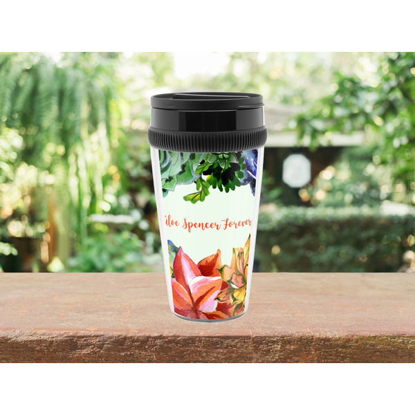 Succulents Travel Mug Lifestyle (Personalized)