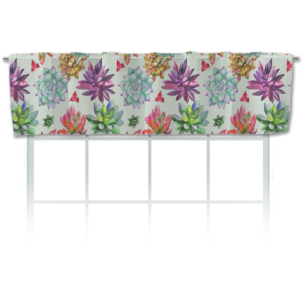 Custom Succulents Valance