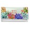 Succulents Vinyl Checkbook Cover (Personalized)
