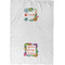 Succulents Waffle Towel - Partial Print - Approval Image