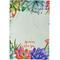 Succulents Waffle Weave Towel - Full Color Print - Approval Image