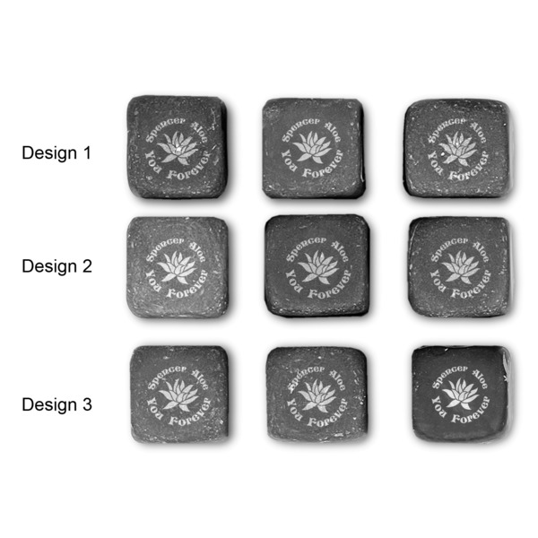 Succulents Whiskey Stones - Set of 9 - Approval