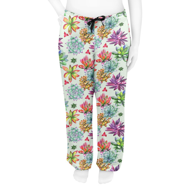 Succulents Women's Pj on model - Front