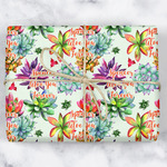 Succulents Wrapping Paper (Personalized)