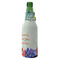 Succulents Zipper Bottle Cooler - ANGLE (bottle)