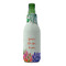Succulents Zipper Bottle Cooler - FRONT (bottle)