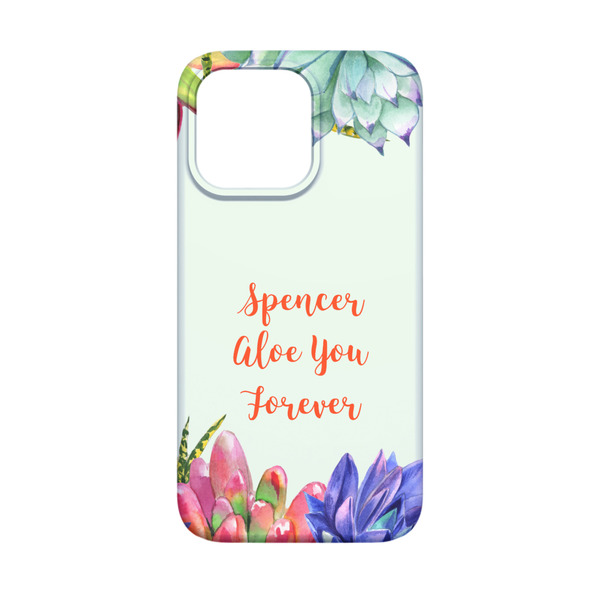 Succulents iPhone 13 Mini Case - Back