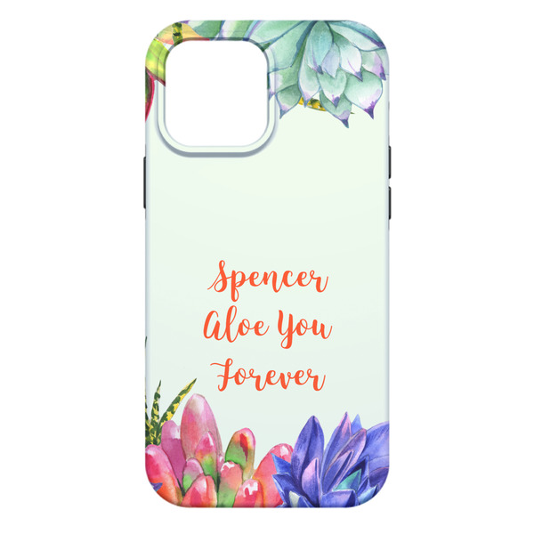 Succulents iPhone 13 Pro Max Tough Case - Back