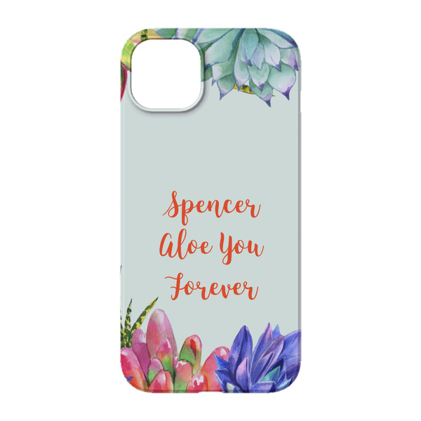Succulents iPhone 14 Case - Back