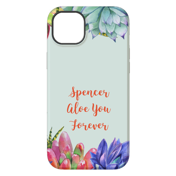 Succulents iPhone 14 Pro Max Tough Case - Back