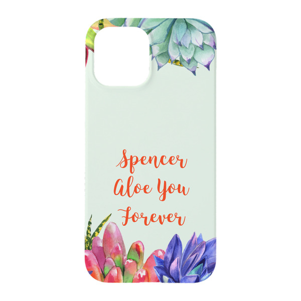 Succulents iPhone 15 Pro Case - Back