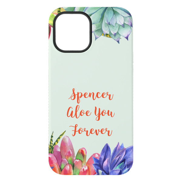 Succulents iPhone 15 Pro Max Tough Case - Back
