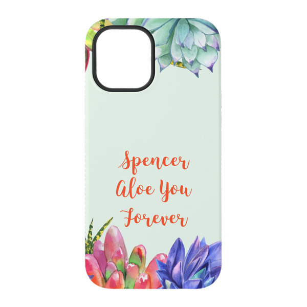 Succulents iPhone 15 Pro Tough Case - Back
