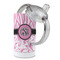 Zebra & Floral 12 oz Stainless Steel Sippy Cups - Top Off