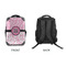 Zebra & Floral 15" Backpack - APPROVAL