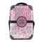 Zebra & Floral 15" Backpack - FRONT