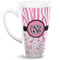 Zebra & Floral 16 Oz Latte Mug - Front