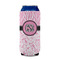 Zebra & Floral 16oz Can Sleeve - FRONT (on can)